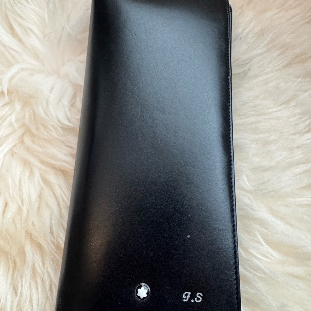Montblanc Black Leather Wallet